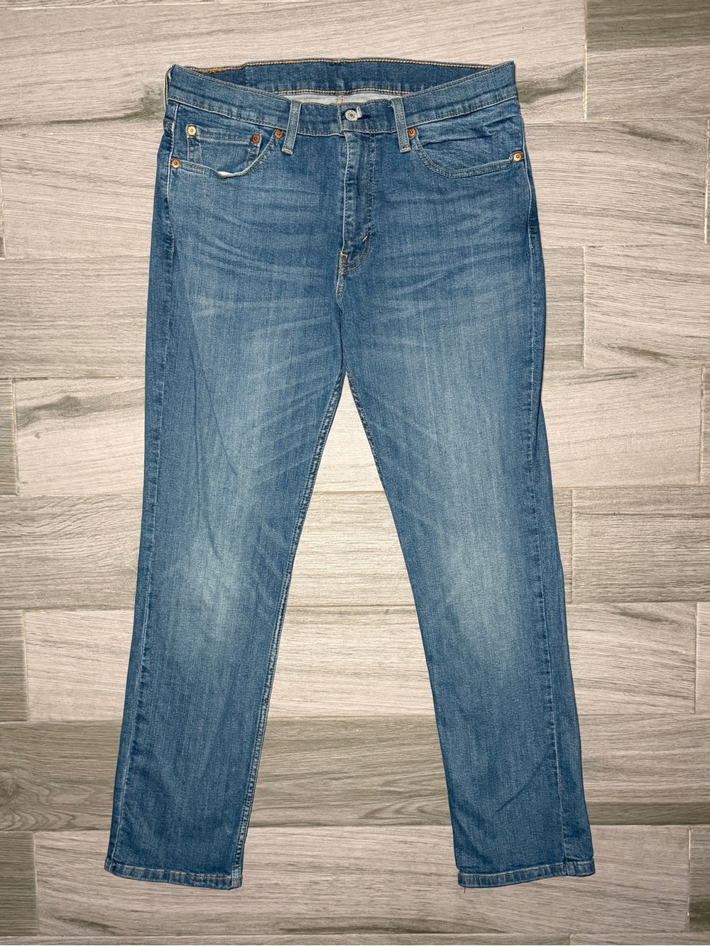 Levi’s 511 Men's Washed Blue Denim Jeans 34x32